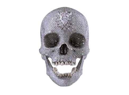 demian hirst skull png 1